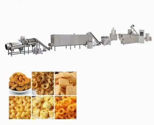 De ononderbroken en automatische Productielijn van de Snackkorrel 3D met Ce-Norm