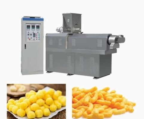 Snack Knapperige Spaanders/Schroef/Shell/Gebraden de Extrudermachine van de Korrelssnack