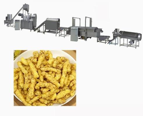 Van de de korrelsnack van verscheidenheidsvormen de 2D 3D van de het voedsel Knapperige erwt van de de sojaextruder lijn van het de machineproces