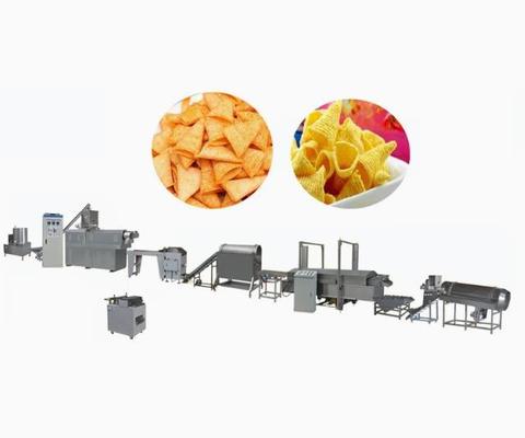 Dubbele de Extrudermachine van de Schroefsnack, de Automatische Productielijn van het Korrelvoedsel