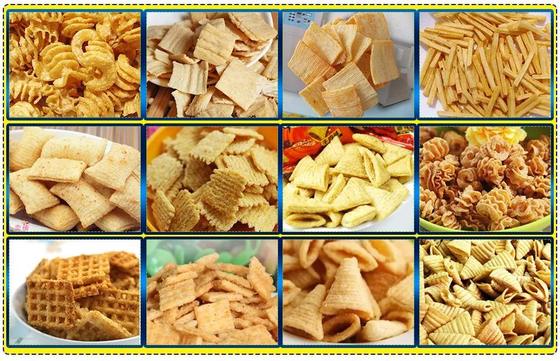 De automatische 3d Cracker die van Korrelsnacks Machineproductielijn maken
