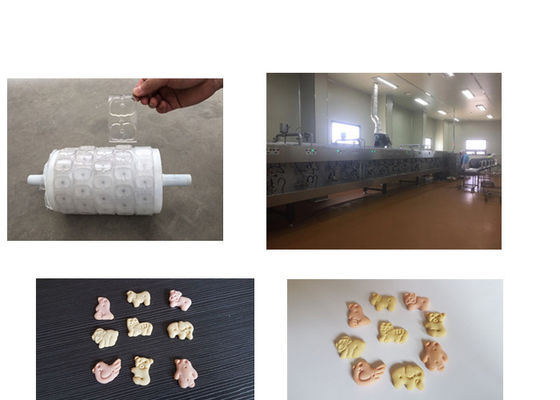Volledige de Fabricatie van koekjesmachine van de het Levenshond, de Hondevoermateriaal van de Huisdieren Tandzorg