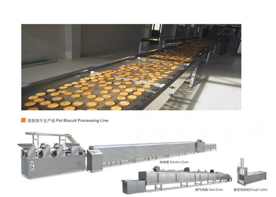 Humam/Huisdier die de Korte Productie van het de Machine Semi Harde Koekje van de Hondfabricatie van koekjes eten