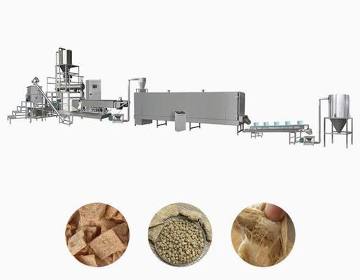 Van de de Sojaextruder van ontbijtgraangewassen de Machine 120kg/h, 500kg/h, 1ton/h