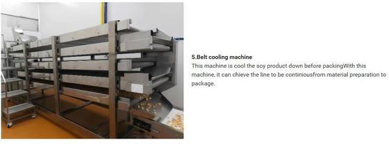De ononderbroken & Automatische Machine van de Sojaextruder voor Sojaproteïne/Textureed-Sojaproteïne