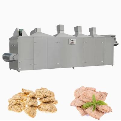 De Extrudermachine van de sojaboon geweven eiwitsoja, cornflakesmachines
