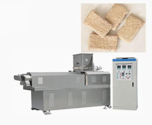 De Machine van de de Sojaextruder van hoge capaciteitsCornflakes met tweelingschroefextruder