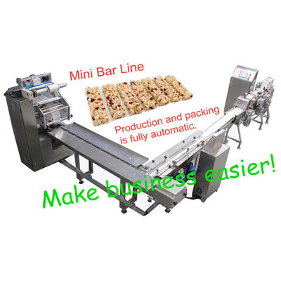 150mm 90pcs/Min Cereal Bar Making Machine met Snijder