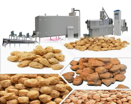 De automatische Machine van de Sojaextruder/Eiwitvoedselproductielijn