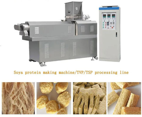 De automatische Machine van de Sojaextruder/Eiwitvoedselproductielijn