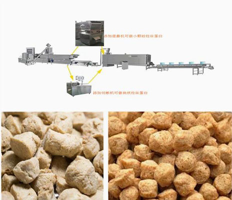 Automatisch isoleer de Geweven Plantaardige Machine van de Sojaextruder voor Eiwitvoedsel
