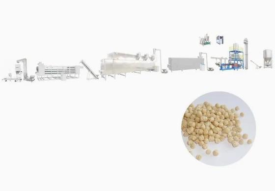 Automatisch isoleer de Geweven Plantaardige Machine van de Sojaextruder voor Eiwitvoedsel