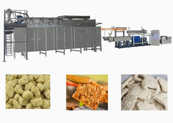 De Extrudermachine van de roestvrij staal Automatische Soja voor de uitdrijving van de installatieproteïne