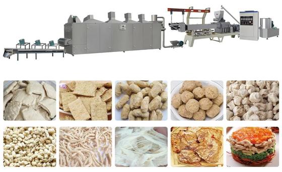De volledig Automatische plantaardige voedsel/Textrue-Machine van de Sojaextruder