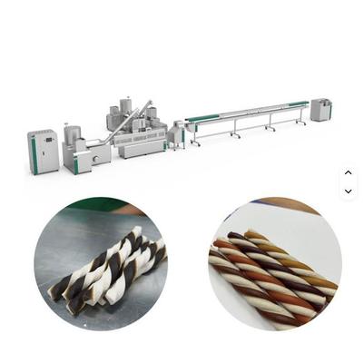 Het Voedsel voor huisdieren van hondsnacks Het het Productiemateriaal/Huisdier behandelt Extruderlijn