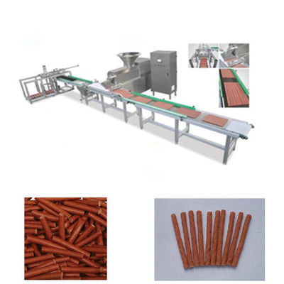 Kauwend Koude de Extrudermachine van Hondsnacks om Vleesstroken Te maken