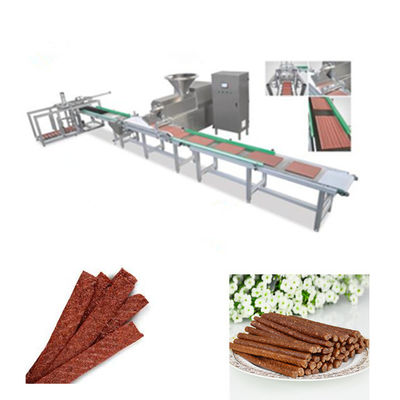 Kauwend Koude de Extrudermachine van Hondsnacks om Vleesstroken Te maken