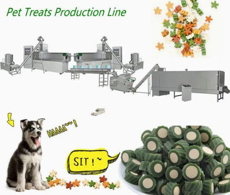 Het roestvrij staal100kw Huisdier kauwt Productielijn voor de Tanden van Honden