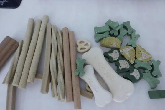 Het roestvrij staal100kw Huisdier kauwt Productielijn voor de Tanden van Honden