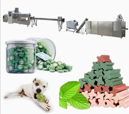 Divers Vormenhuisdier behandelt Machinehond kauwt de Extruder van het de Verwerkingsmateriaal van het Snackvoedsel