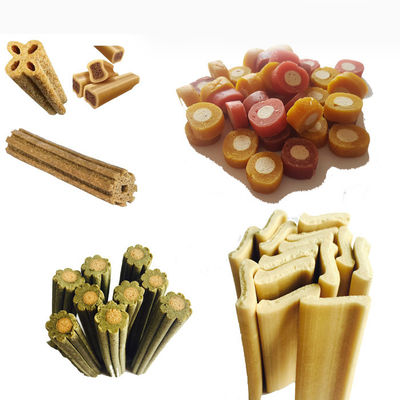 Divers Vormenhuisdier behandelt Machinehond kauwt de Extruder van het de Verwerkingsmateriaal van het Snackvoedsel