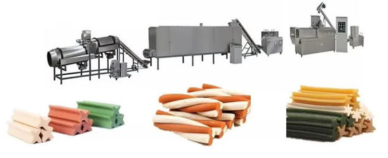 Het roestvrij staalhuisdier behandelt de Extruder van de Machine Kauwgom