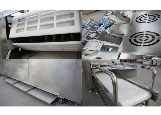 Popedrijst/pinda/notenbar die Machine 640 x 126mm vormen Vormgrootte
