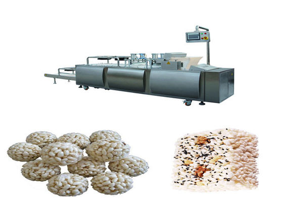 De ononderbroken & automatische Snacks die van de de Verwerkingslijn van de Snackbal Machine maken