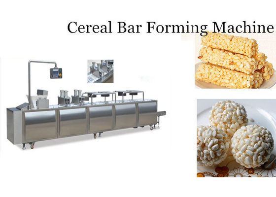 De knapperige Gepufte Snack Geroosterde Bar die van het Gerstgraangewas Machinesus304 Materiaal vormen