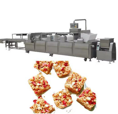 De pindabar die van de graangewassenbar machine, graangewassen puffende machine maken