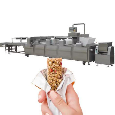 De volledige Automatische Bar die van het graangewassensuikergoed Machine voor gepufte rijstbal vormen