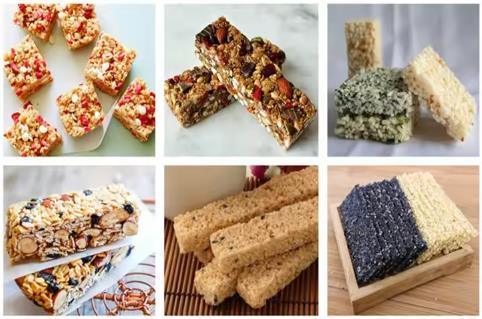 De Snack die van de het Suikergoedbar van het nootgraangewas Machine vormen