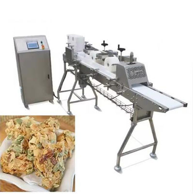 SS304 Puffing Rice / Cereal Bar Forming Machine Met Buckwheat Nuts Material