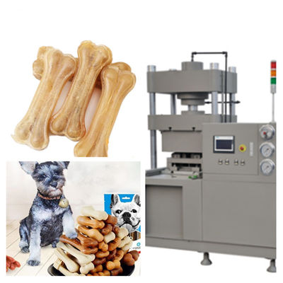 PLC Productielijn van het Controle de Hydraulische Voedsel voor huisdieren voor Ongelooide huidbeen het Drukken