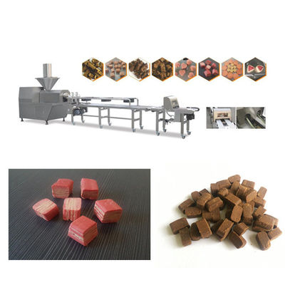 De zachte Tandlijn van de het Voedsel voor huisdierenverwerking van de Zorg Koude Extruder met Touch screen