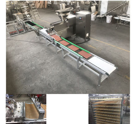 De volledige Automatische Maximum 100%-Schokkerige Snacks die van het Vleeshuisdier Machinekoude Uitgedreven maken