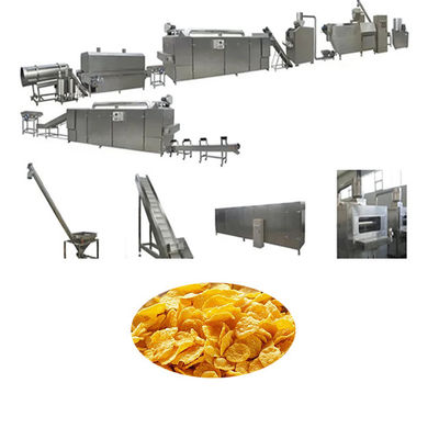 GraangewassenCornflakes die van de de Verwerkingslijn van de Machinesnack PLC van Siemens Touch screen maken