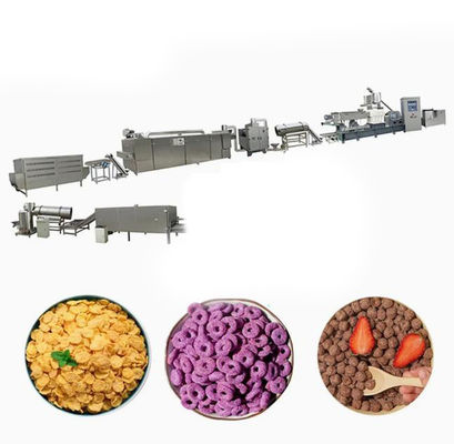 De de Verwerkingslijn van KelloggsCornflakes/de rijst schilferen het maken van machine met 1 jaargarantie af