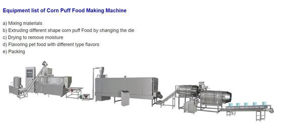Cornflakes/Rijstvlokken die Machine maken