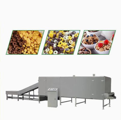 De cornflakes die van het graangewassenontbijt machine/rijstvlokken verwerken die machine maken
