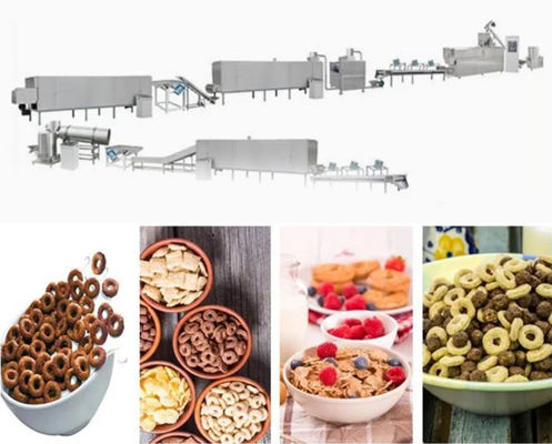 heerlijke multifunctionele goede prestatiescornflakes/van het ontbijtgraangewas verwerkingslijn