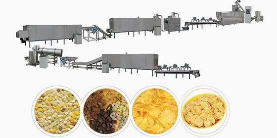 De rookwolksnacks/Cornflakes/maïs schilfert het maken van machine af, cornflakesmachines