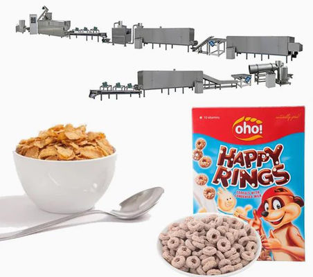 Engelse De LijnCornflakes die van de Cornflakesverwerking Machine maken