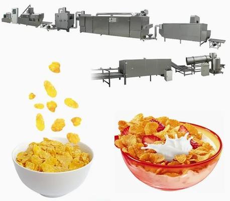 330kW Ontbijtgranen Corn Flakes Apparatuur Corn Flakes Droger 45x5x3m