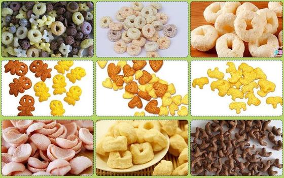 PLC controleerde automatische uitgebreide cornflakesproductielijn