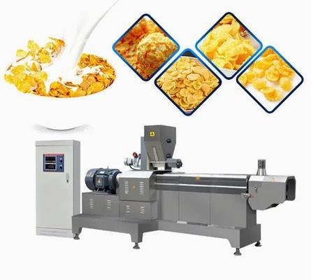 De maïs schilfert machines/Van de cornflakessnack voedselproductielijn af