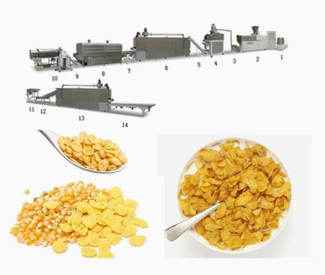 Economische de Machine/de rijstvlokken die van graangewassenCornflakes machine maken