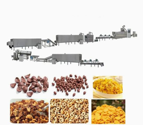 Continue Automatische Corn Flakes Ontbijtgranen Productielijn Bulkmachine