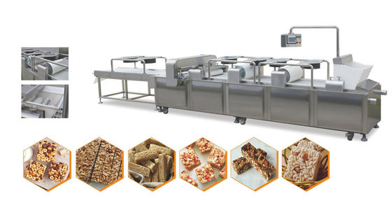 De rijstbar pufte rijst/data/Graangewassenbar Makend Machinesus304 materiaal