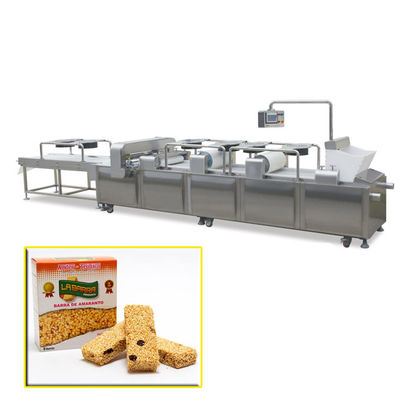 Chikki/Muesli-Graangewassenbar die Machine, de Productielijn van de Fruitbar maken